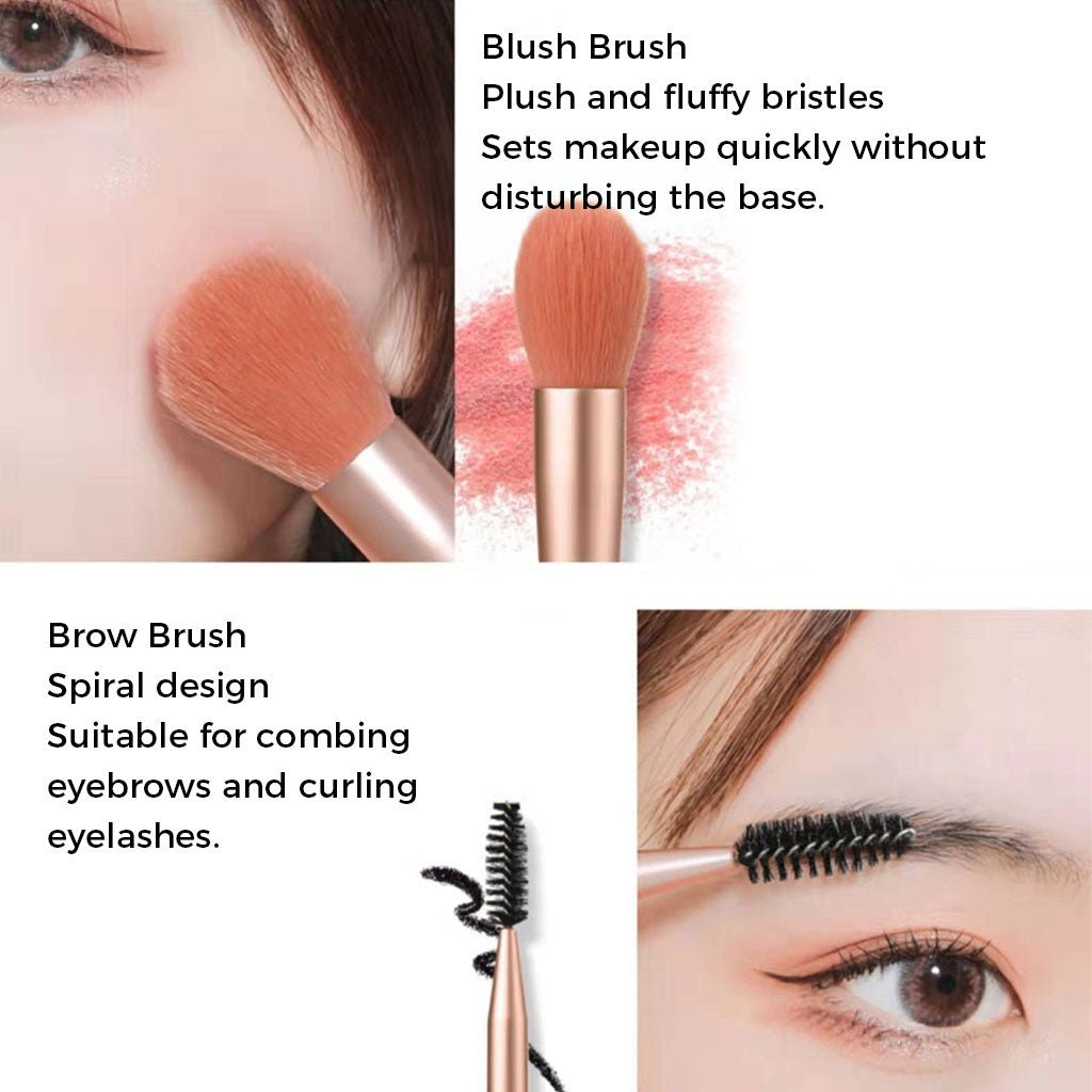 Makeup Brush Set – Vegan & Cruelty - Free