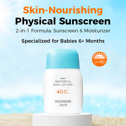 GOONGBE Baby Waterful Sun Lotion SPF40 PA+++,60g