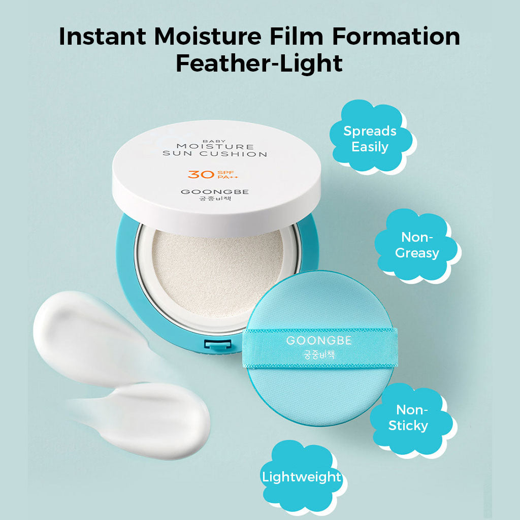 GOONGBE Baby Moisture Sun Cushion SPF50+ PA++++ 14g