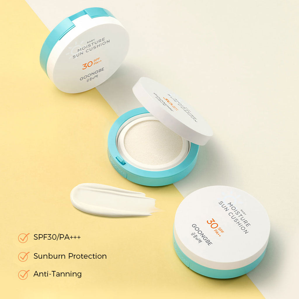 GOONGBE Baby Moisture Sun Cushion SPF50+ PA++++ 14g