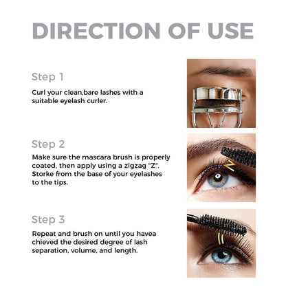 Volumizing & Curling Mascara – Long-Lasting Lift & Definition