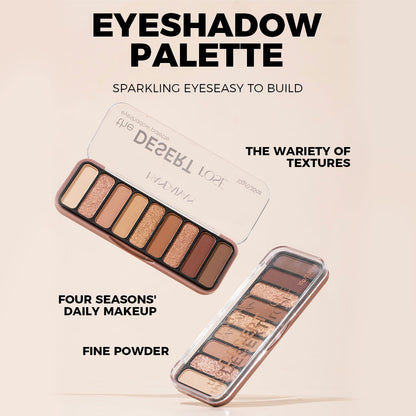 Multi-Color Eyeshadow Palette – Pigmented & Blendable