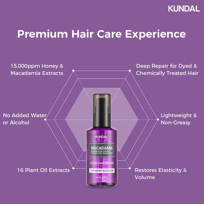 KUNDAL Damage Care Solution Premium Essential Oil Hair Serum 100ml
