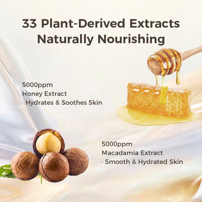 KUNDAL Honey & Macadamia Pure Body Wash 500ml