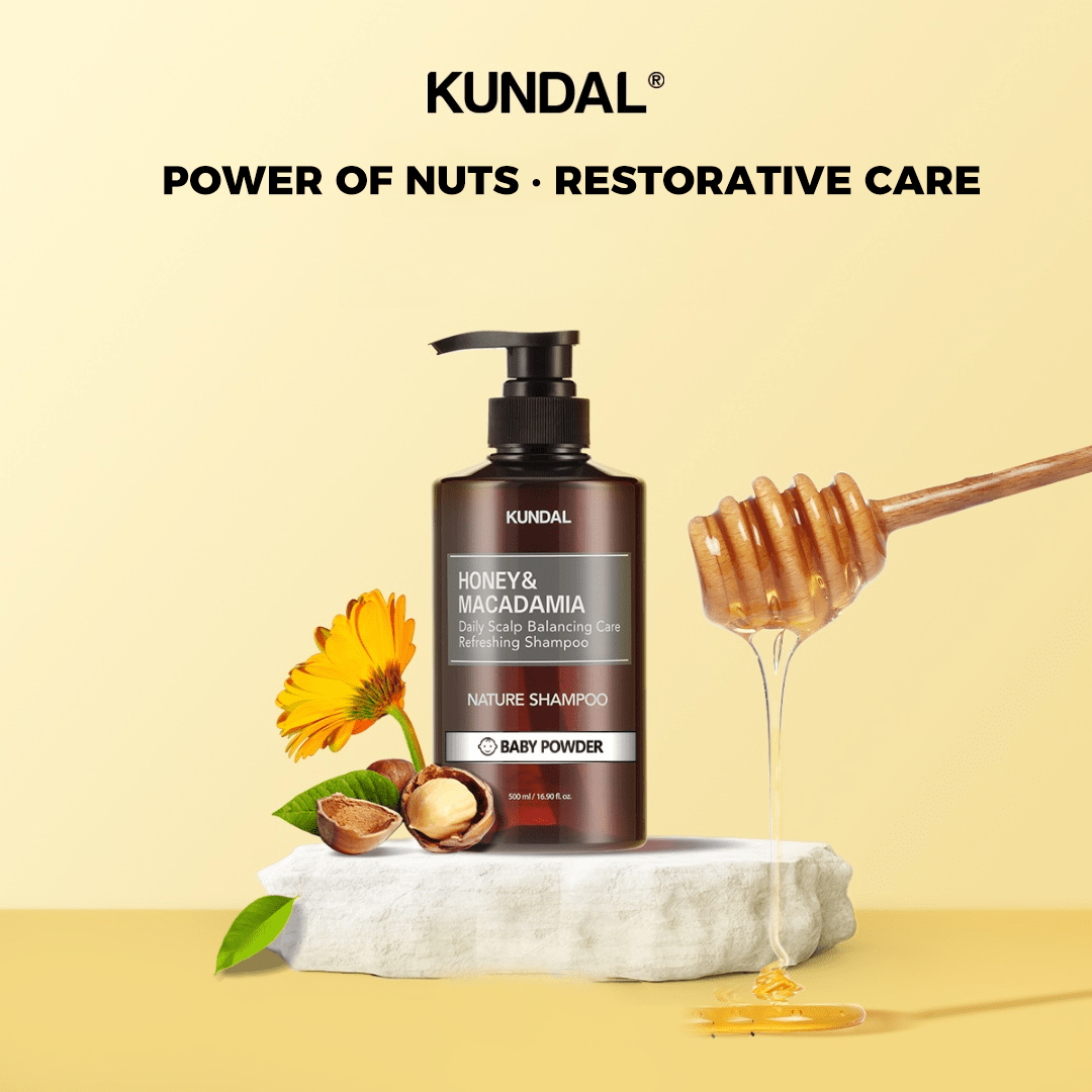 KUNDAL Honey & Macadamia Pure Natural Shampoo 500ml