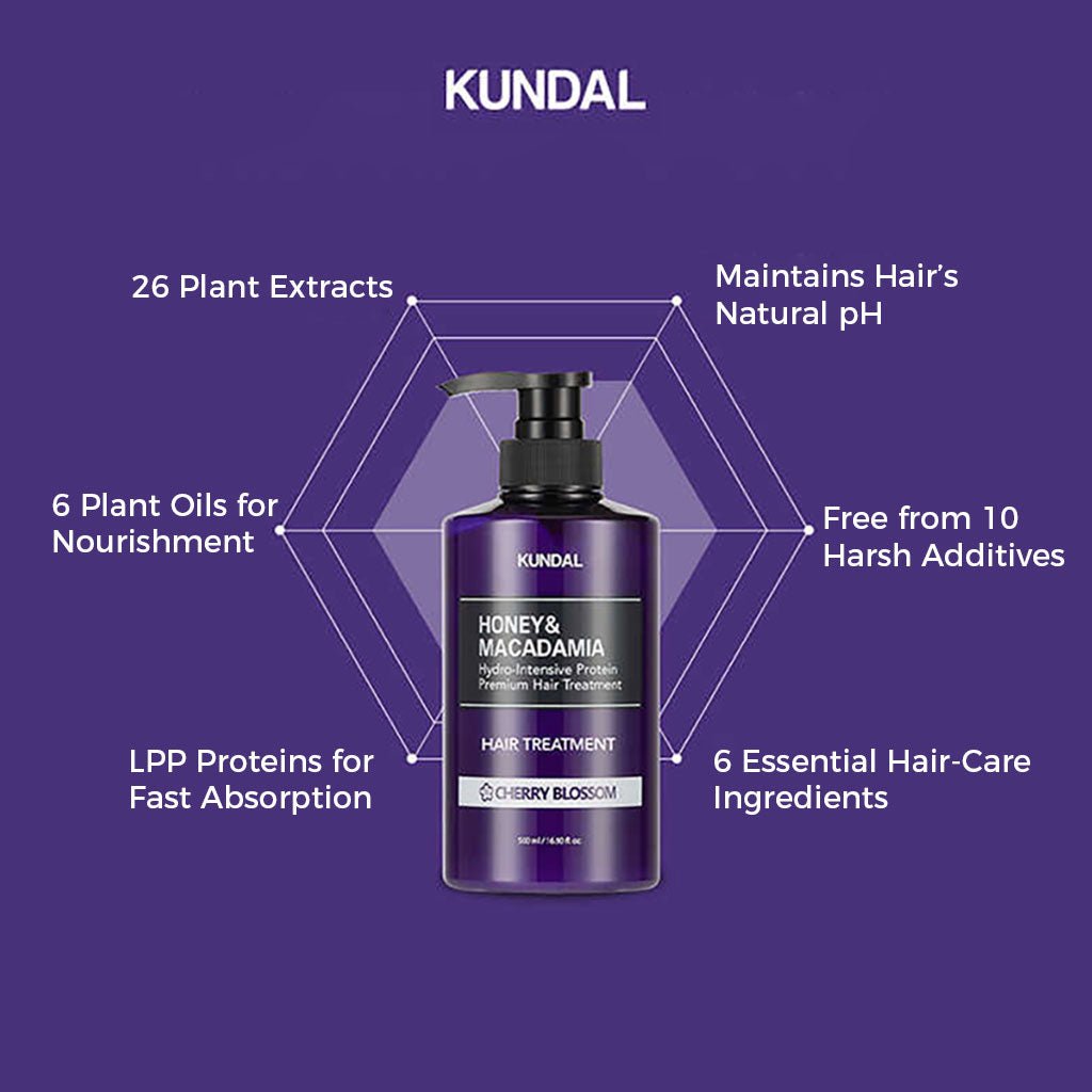KUNDAL Hydro - Intensive Protein Premium Hair Treatment 500ml