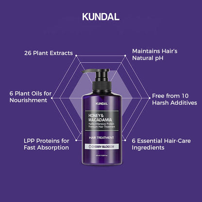 KUNDAL Hydro - Intensive Protein Premium Hair Treatment 500ml